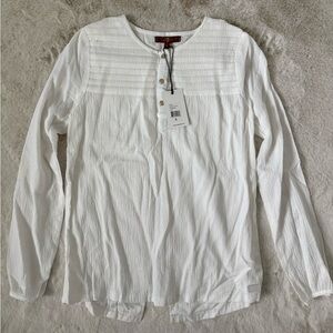 White Long Sleeve Women’s Shirt